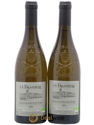Châteauneuf-du-Pape La Fagotiere 2016 - Lot de 2 Bouteilles