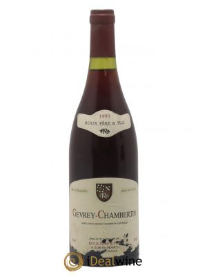 Gevrey-Chambertin Roux Père et Fils 1993 - Lot of 1 Bottle
