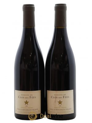 Côtes du Roussillon Villages Clos des Fées Vieilles vignes Hervé Bizeul  1999 - Lot of 2 Bottles