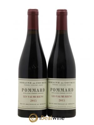 Pommard Les Vaumuriens de Courcel (Domaine)  2015 - Lot of 2 Bottles