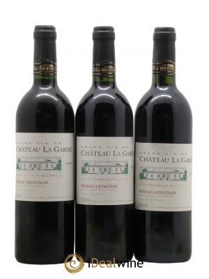 Château la Garde (no reserve) 1995 - Lot of 3 Bottles