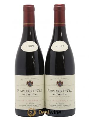 Pommard 1er Cru Les Saussilles Bernard et Thierry Glantenay (Domaine)  2009 - Lot of 2 Bottles