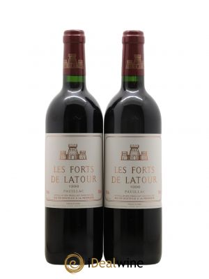 Les Forts de Latour Second Vin  1998 - Lot de 2 Bouteilles