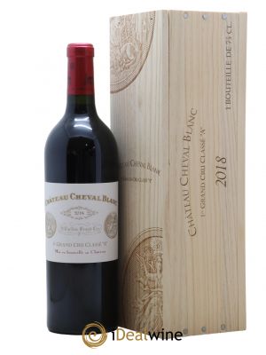 Château Cheval Blanc 1er Grand Cru Classé A  2018 - Lot of 1 Bottle