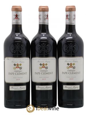 Château Pape Clément Cru Classé de Graves  2019 - Lot of 3 Bottles