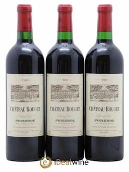 Château Rouget  2009 - Lot of 3 Bottles
