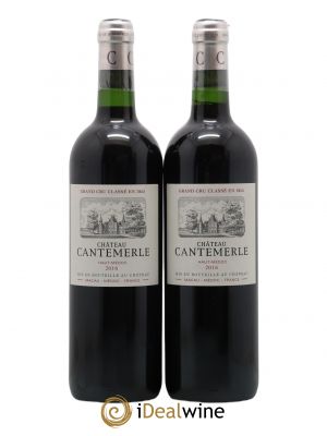Château Cantemerle 5ème Grand Cru Classé  2016 - Lot of 2 Bottles