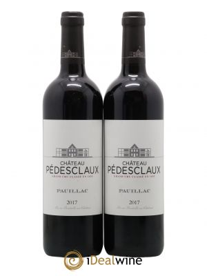 Château Pedesclaux 5ème Grand Cru Classé  2017 - Lot of 2 Bottles