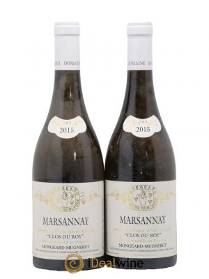 Marsannay Clos du Roy Mongeard-Mugneret (Domaine) 2015 - Lot de 2 Bottles