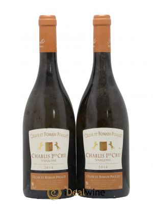 Chablis 1er Cru Vaillons Domaine des Chaumes 2014 - Lot of 2 Bottles