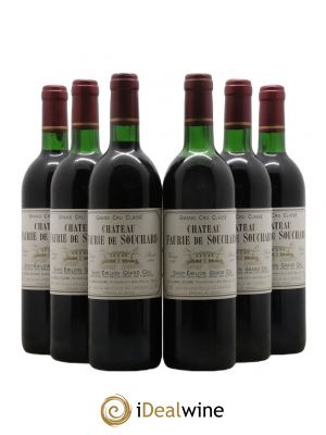 Château Petit Faurie de Soutard Grand Cru Classé  1990 - Lot of 6 Bottles