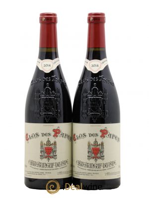 Châteauneuf-du-Pape Clos des Papes - Paul Avril  2014 - Posten von 2 Flaschen