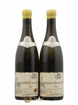 Chablis Grand Cru Clos Raveneau (Domaine)  2010 - Lot of 2 Bottles