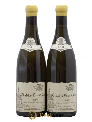 Chablis Grand Cru Clos Raveneau (Domaine)  2011 - Lot of 2 Bottles