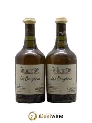 Arbois Vin Jaune Les Bruyères Bénédicte et Stéphane Tissot  2006 - Lot of 2 Bottles