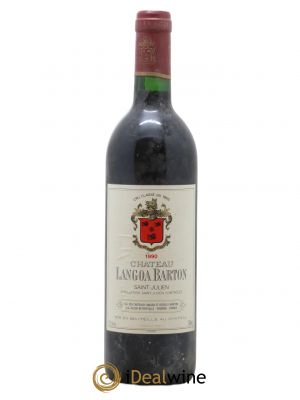 Château Langoa Barton 3ème Grand Cru Classé  1990 - Lot of 1 Bottle
