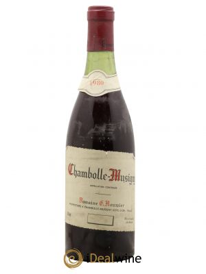 Chambolle-Musigny Georges Roumier (Domaine)  1980 - Lot of 1 Bottle