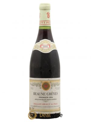 Beaune 1er Cru Grèves Tollot Beaut (Domaine)  1993 - Lot of 1 Bottle