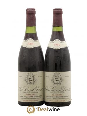 Clos Saint-Denis Grand Cru Charlopin-Parizot  1986 - Lot of 2 Bottles