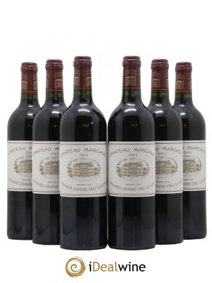 Château Margaux 1er Grand Cru Classé 2014 - Lot de 6 Bottiglie