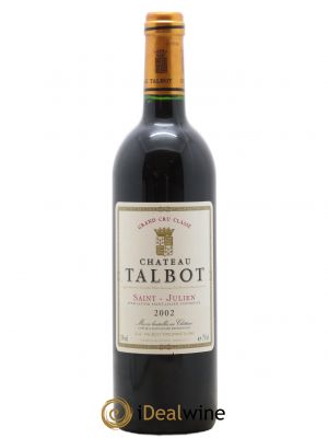 Château Talbot 4ème Grand Cru Classé  2002 - Lot of 1 Bottle