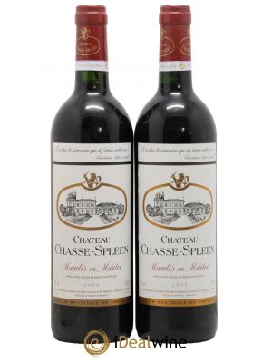 Château Chasse Spleen  2000 - Lotto di 2 Bottiglie