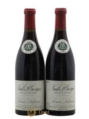 Nuits Saint-Georges Louis Latour  1985 - Lot of 2 Bottles
