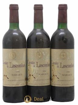 Chevalier de Lascombes Second Vin  1996 - Lot de 3 Bouteilles