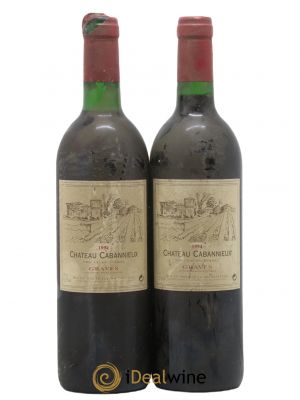 Château Cabannieux (no reserve) 1994 - Lot of 2 Bottles