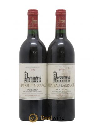 Château Lagrange 3ème Grand Cru Classé  1990 - Lot of 2 Bottles