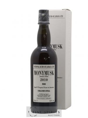 Monymusk 9 years 2010 Velier Column Still Mark MBS - One of 4660 - bottled 2019 LM&V National Rums of Jamaica   - Lot de 1 Bouteille