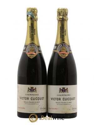 Champagne Victor Clicquot  - Lot de 2 Bouteilles