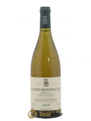 Puligny-Montrachet 1er Cru Clos du Cailleret Domaine des Lambrays  2016 - Lot of 1 Bottle