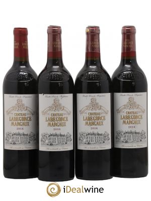 Château Labegorce Cru Bourgeois  2016 - Lot de 4 Bouteilles