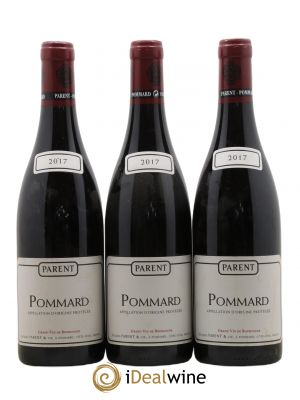 Pommard Jacques Parent 2017 - Lot of 3 Bottles