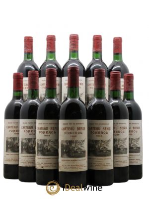 Château Nenin  1988 - Lot of 12 Bottles
