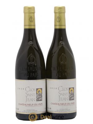 Châteauneuf-du-Pape Clos Saint-Jean Pascal et Vincent Maurel  2020 - Lot of 2 Bottles