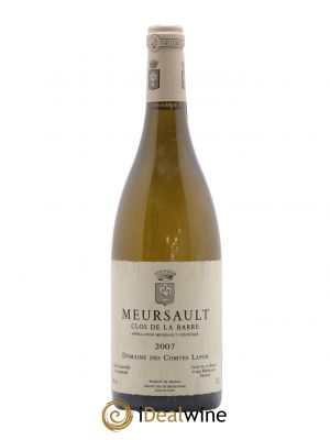 Meursault Clos de la Barre Comtes Lafon (Domaine des) 2007 - Lot de 1 Bottle