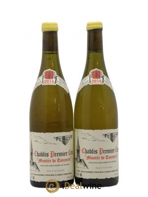 Chablis 1er Cru Montée de Tonnerre Vincent Dauvissat (Domaine)  2016 - Lot of 2 Bottles