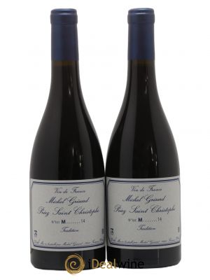 Vin de France Priez Saint Christophe Michel Grisard  2014 - Lot de 2 Bouteilles