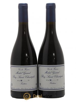 Vin de France Priez Saint Christophe Michel Grisard  2014 - Lot of 2 Bottles