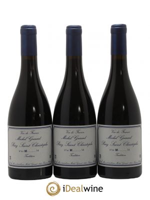 Vin de France Priez Saint Christophe Michel Grisard  2014 - Lot of 3 Bottles