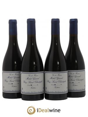 Vin de France Priez Saint Christophe Michel Grisard  2014 - Lot de 4 Bouteilles