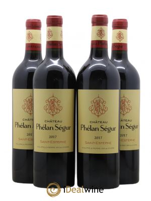 Château Phélan Ségur  2017 - Lot of 4 Bottles