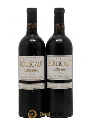 Château Bouscaut Cru Classé de Graves 2015 - Lot de 2 Bottles