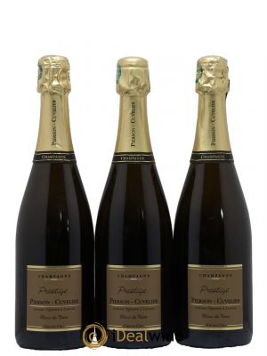 Champagne Brut Grand Cru Cuvée Prestige Person-Cuvelier  - Lot of 3 Bottles