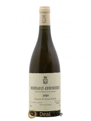 Meursault 1er Cru Genevrières Comtes Lafon (Domaine des)  1989 - Lotto di 1 Bottiglia