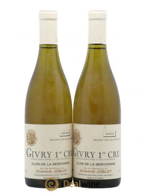 Givry 1er Cru Servoisine Joblot (Domaine) 2000 - Lot de 2 Bottles