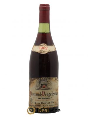 Pernand-Vergelesses Les Fichots Domaine Pierre Marey et Fils 1982 - Lot of 1 Bottle