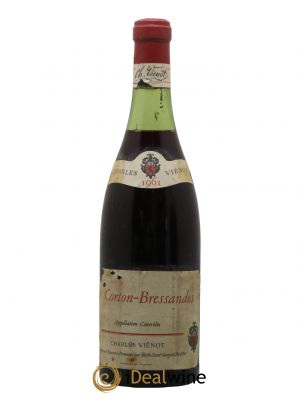 Corton Grand Cru Bressandes Domaine Charles Viénot 1961 - Lot of 1 Bottle